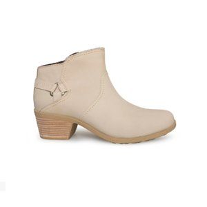 Teva Women's Boot Foxy Leather Ankle Size 10 Taupe
